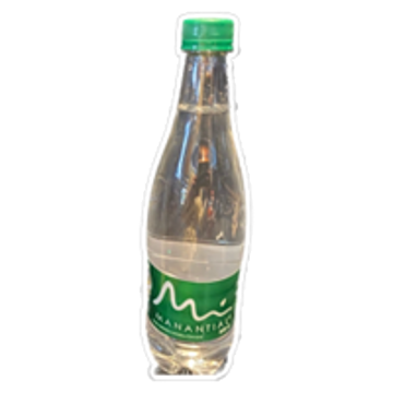 Imagen de Agua botella con gas